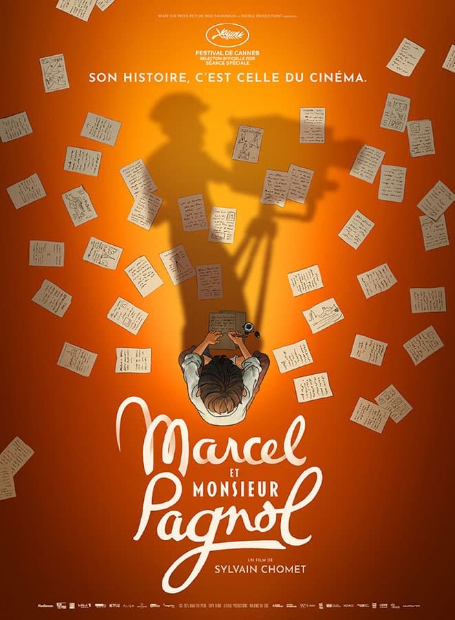 Marcel et Monsieur Pagnol, affiche teaser