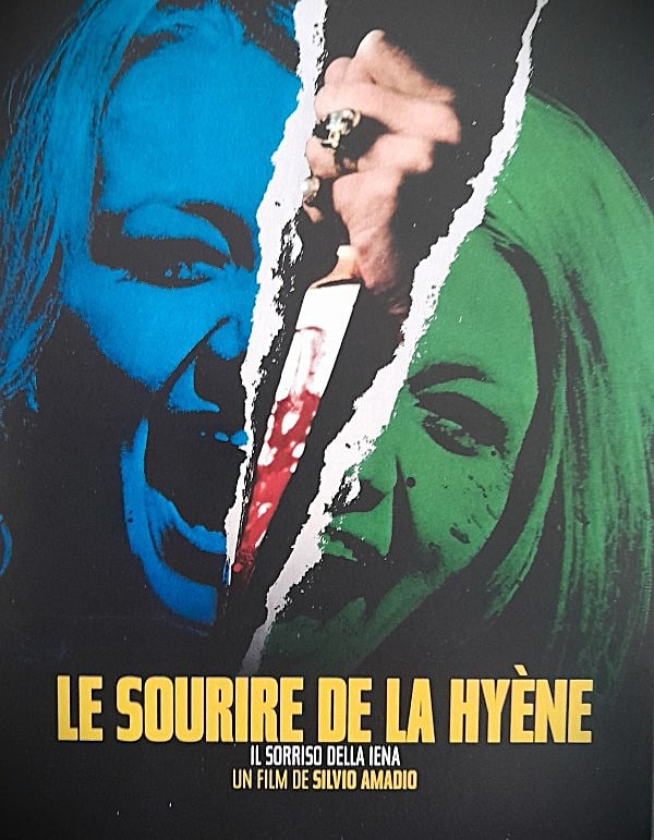 Le sourire de la hyène, jaquette blu-ray
