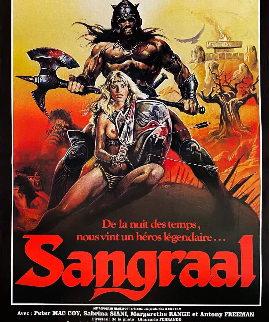 Sangraal, affiche cinéma (1985)