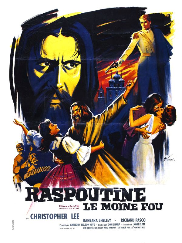 Raspoutine, le moine fou, l'affiche