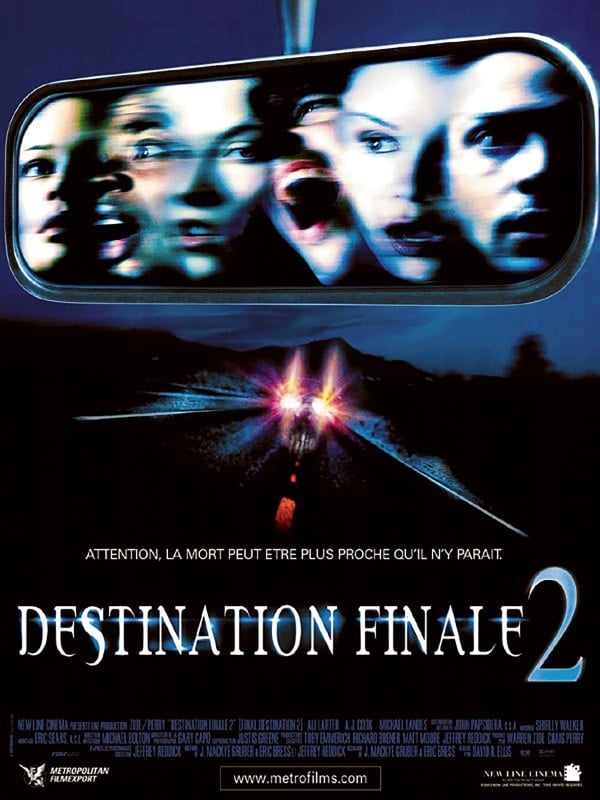 Destination finale 2, l'affiche