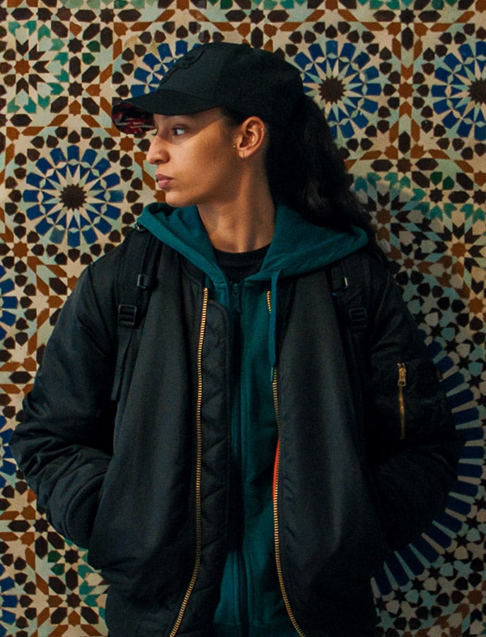 Nadia Melleti dans La petite dernière de Hafsia Herzi (portrait)