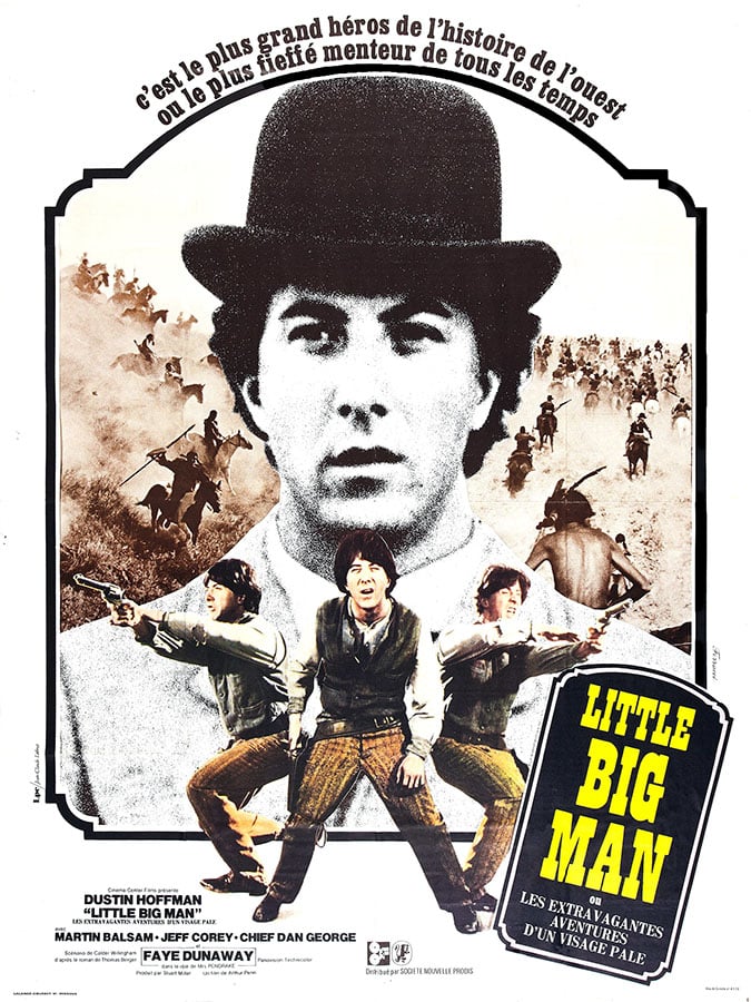 Affiche originale de Little Big Man ou les extravagantes aventures d'un visage pale