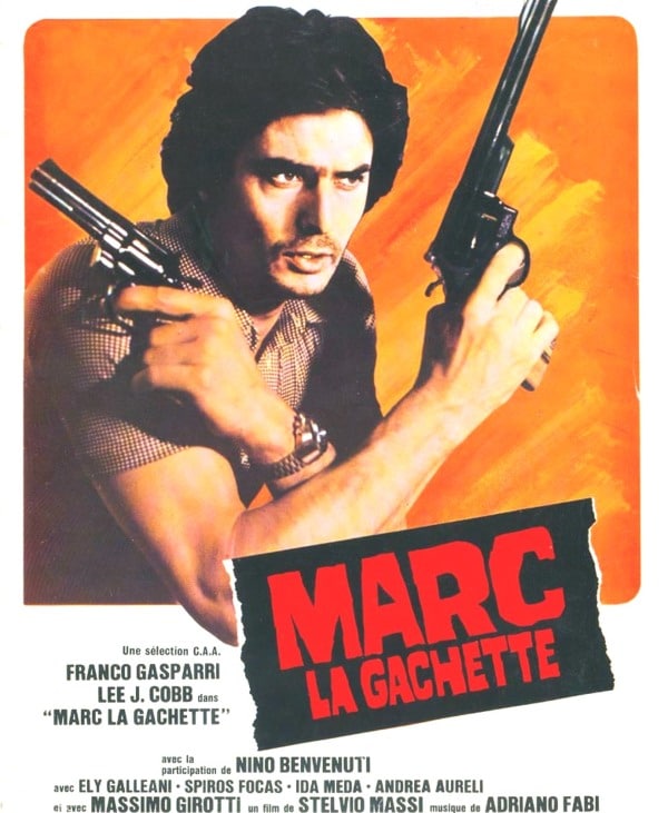Marc la gâchette, l'affiche