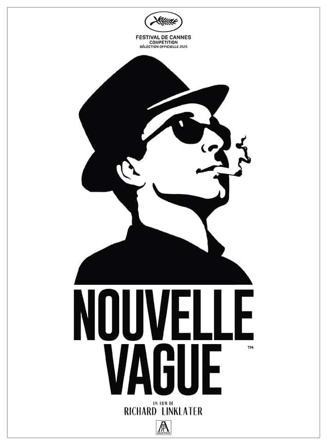 Affiche teaser de Nouvelle Vague de Richard Linklater (Cannes 2025)