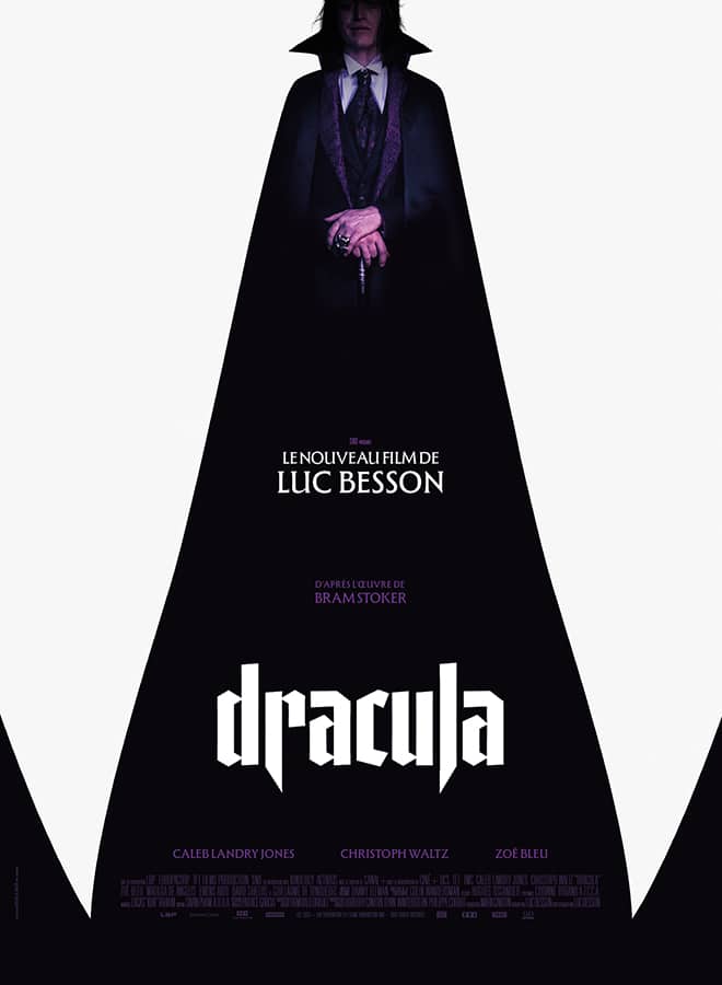 Affiche de Dracula de Luc Besson (2025)
