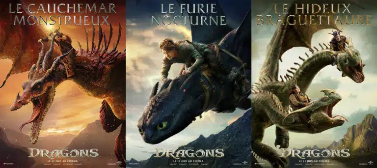 Premier jour France : Dragons de Dreamworks derrière Lilo et Stitch
