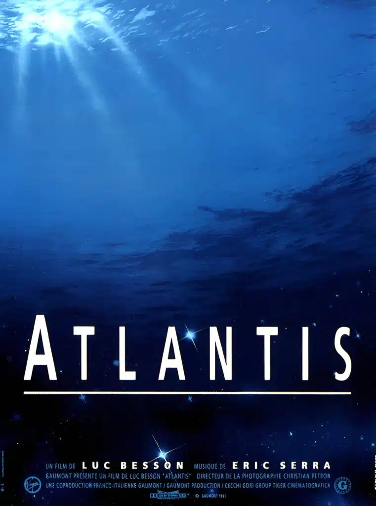Affiche d'Atlantis de Luc Besson