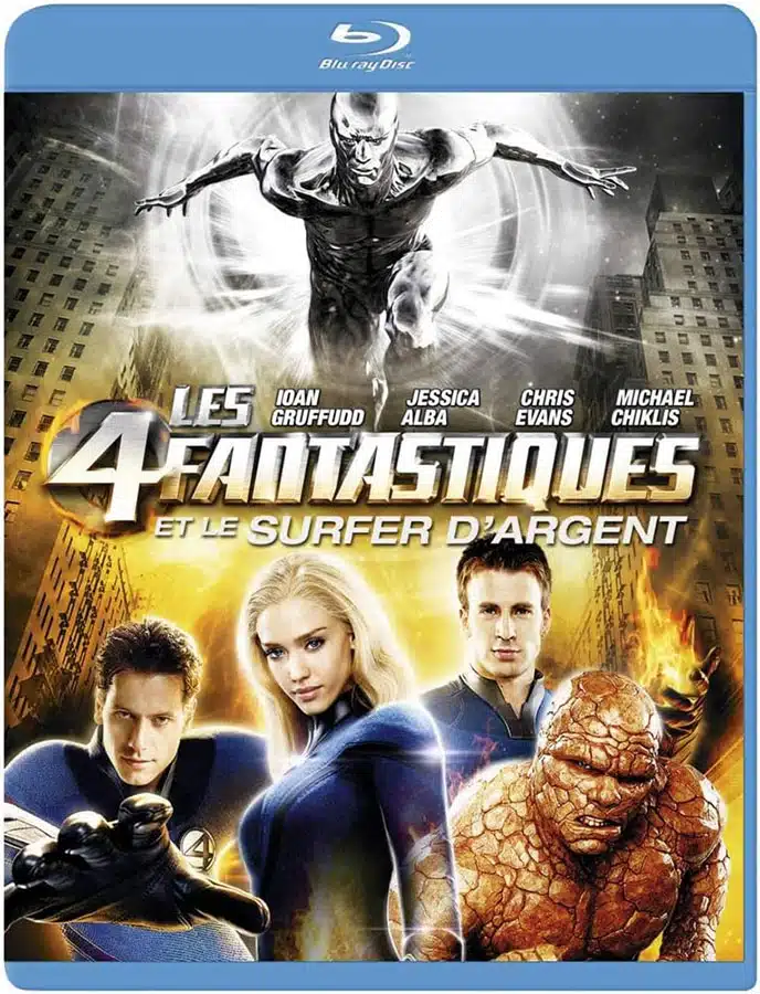 Jaquette Les 4 Fantastiques et le surfeur d'argent
