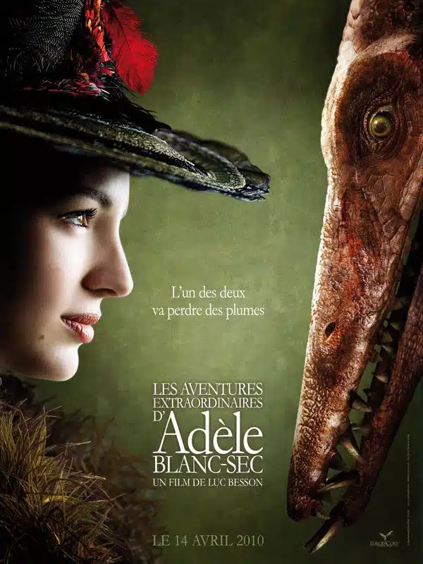 Les aventures extraordinaires d'Adèle Blanc-Sec, affiche teaser