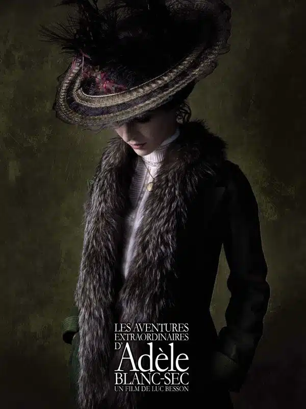 Les aventures extraordinaires d'Adèle Blanc-Sec, affiche teaser 3