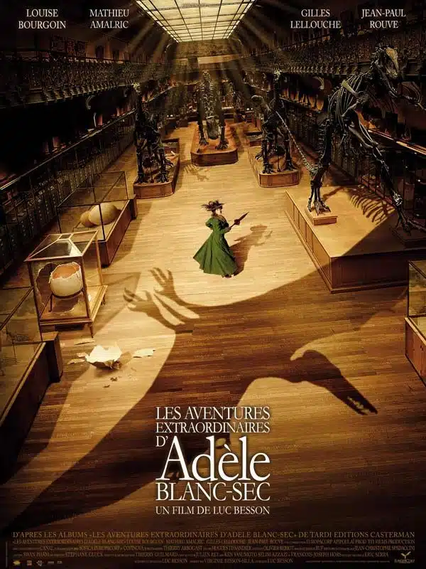Les aventures extraordinaires d'Adèle Blanc-Sec, affiche teaser 2