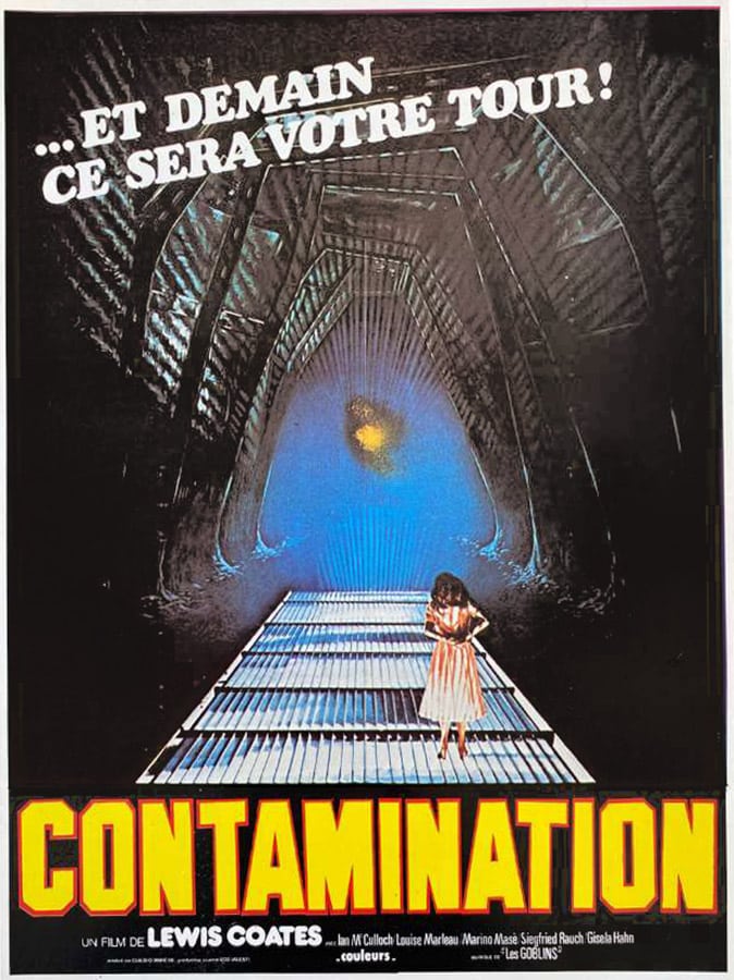 Affiche française de Contamination