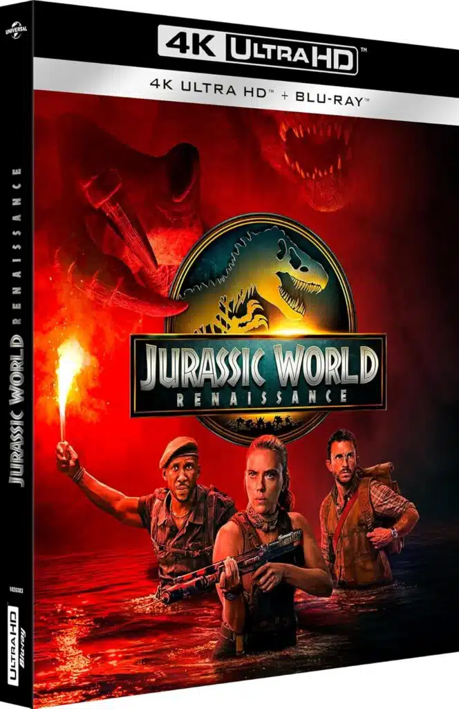 Jurassic World Renaissance en blu-ray 4K