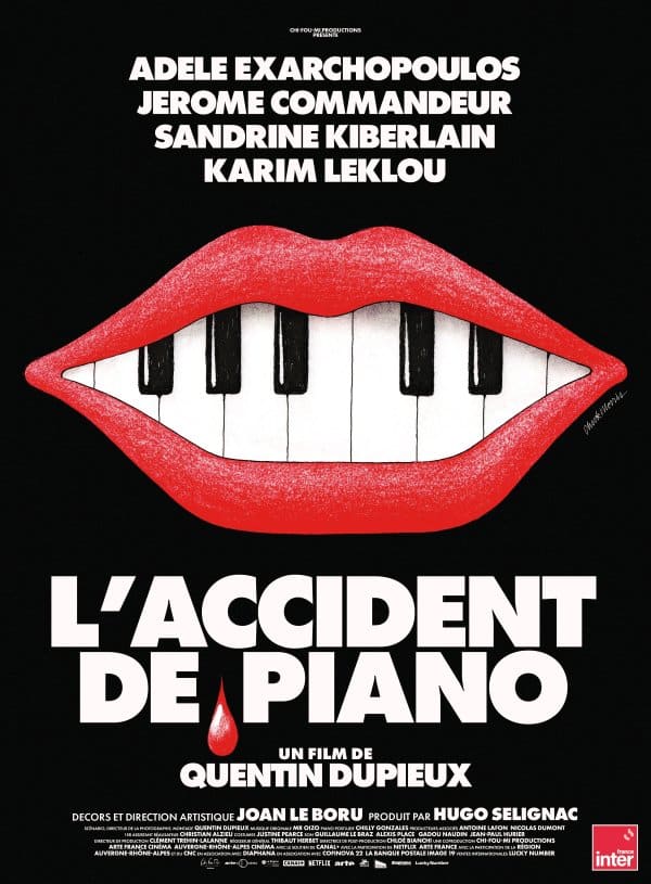 L'accident de piano, l'affiche