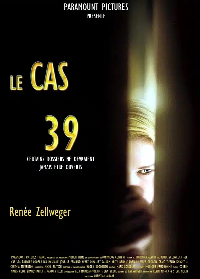 Affiche : Le Cas 39 de Christian Alvart, avec Renée Zellweger