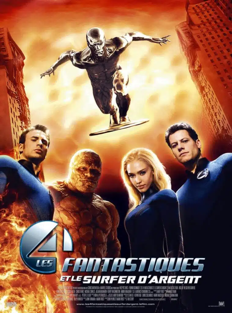 Affiche Les Quatre Fantastiques et le surfeur d'argent / Les 4 Fantastiques et le surfeur d'argent