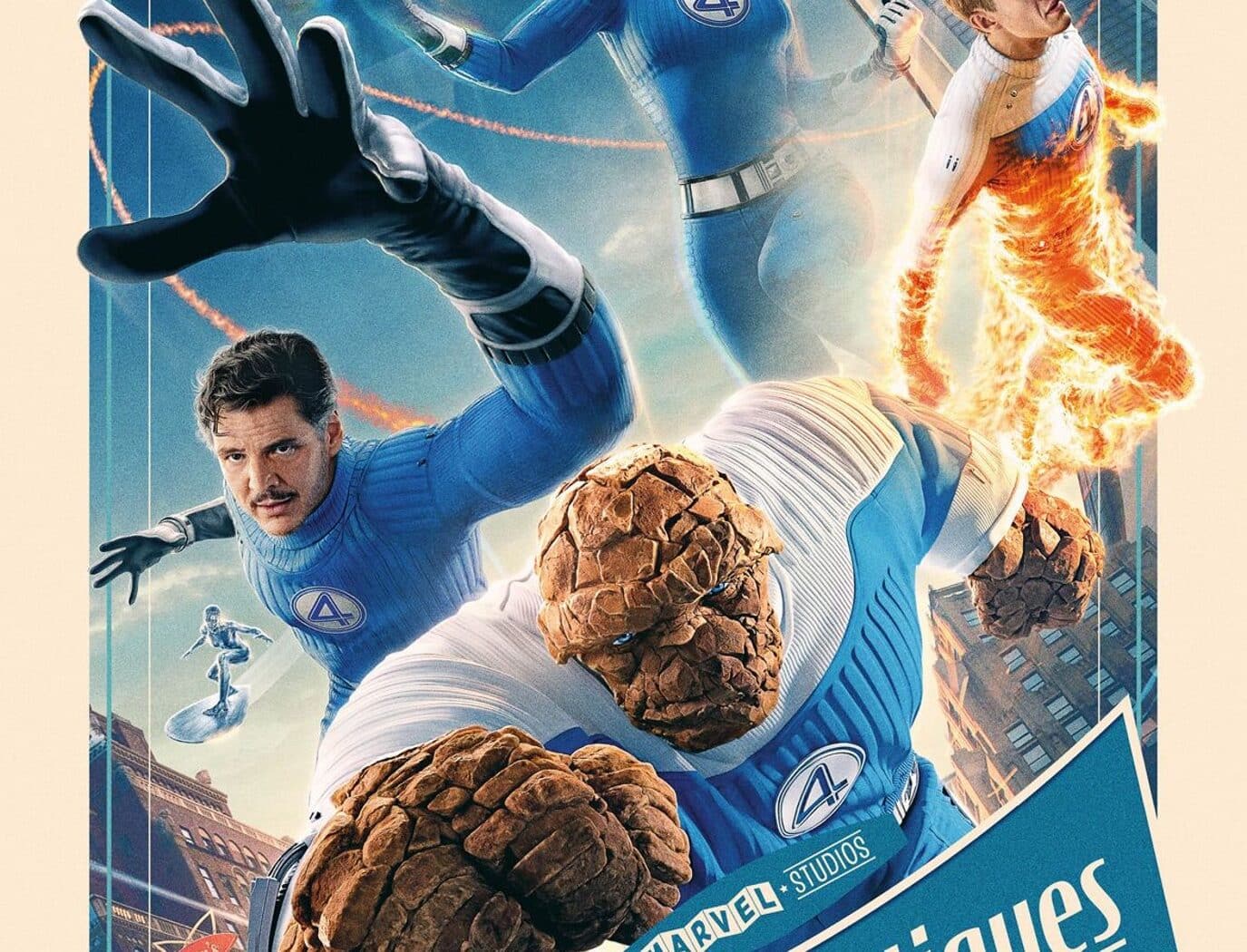 Les Quatre Fantastiques : premier pas, affiche