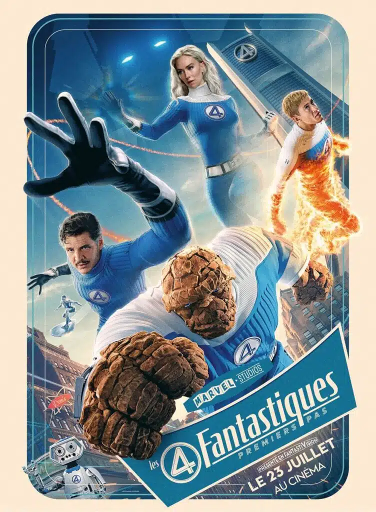Les Quatre Fantastiques : premier pas, affiche