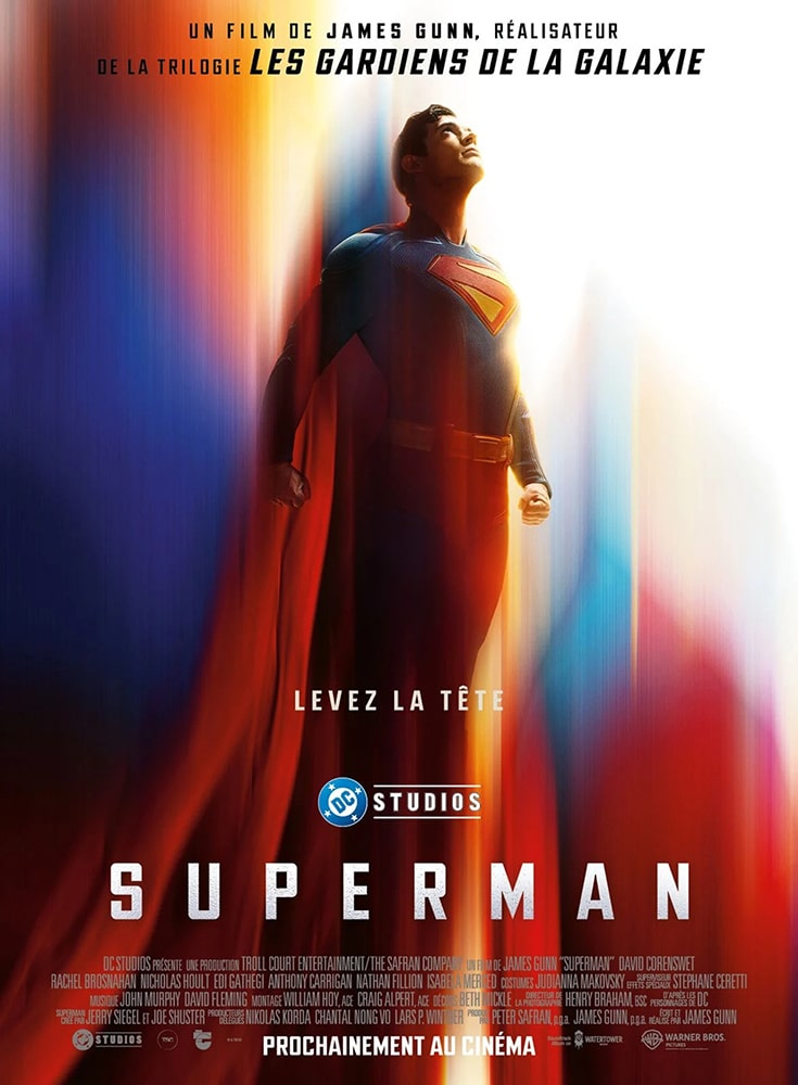 Affiche de Superman de James Gunn (2025)