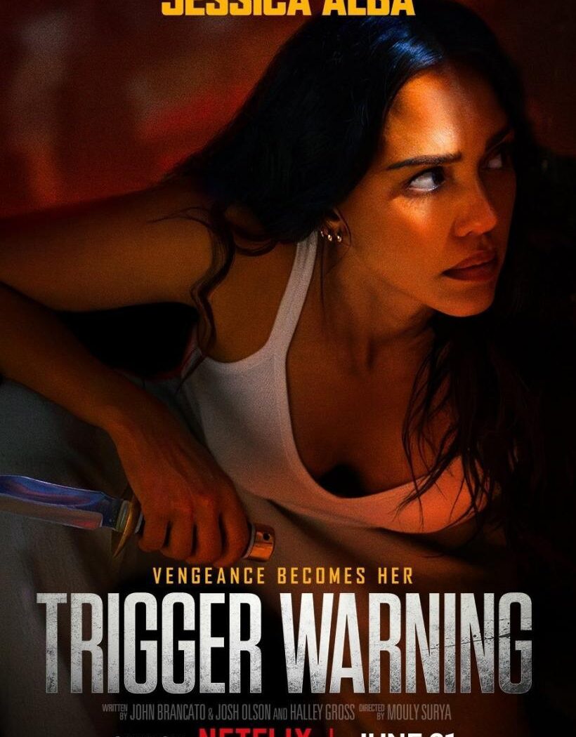 Riposte -Trigger Warning), sur Netflix, avec Jessica Alba