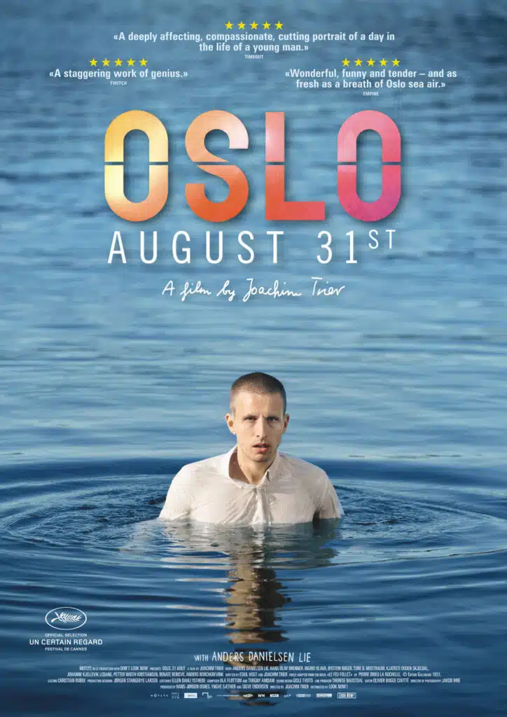 Affiche américaine d'Oslo 31 août