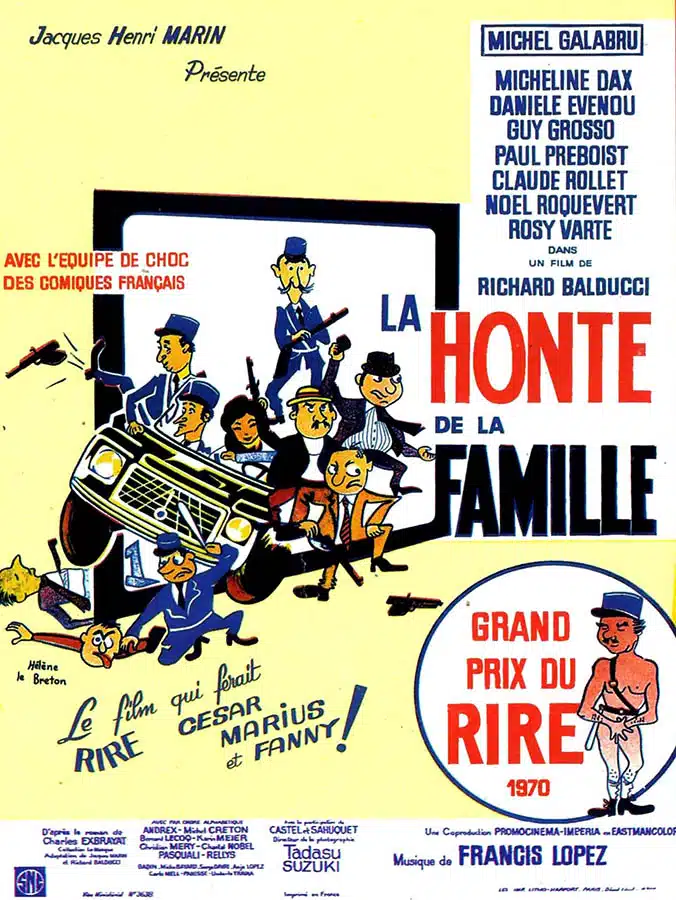 Affiche de La honte de la famille