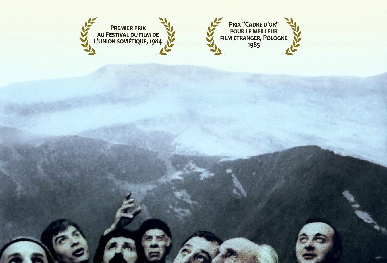 Les montagnes bleues, affiche