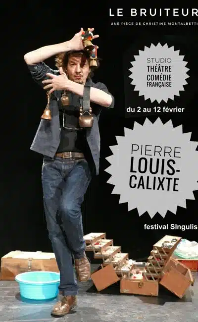 Affiche de la pièce "Les bruiteurs"