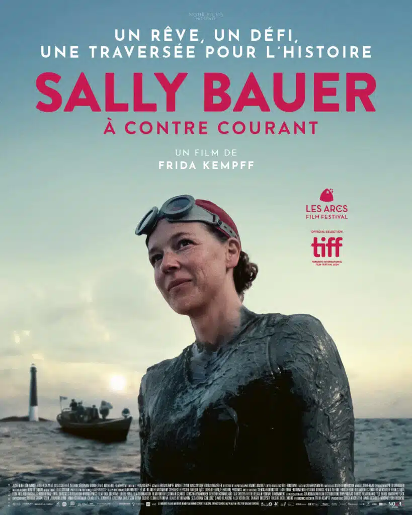Affiche de Sally Bauer, à contre courant