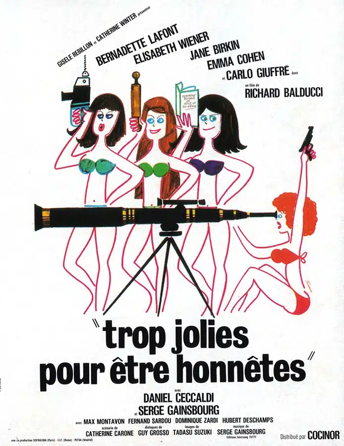 Affiche de Trop jolies pour être honnêtes de Richard Balducci