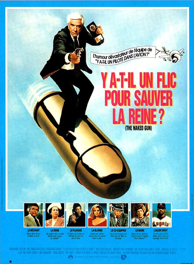 Affiche de Y a-t-il un flic pour sauver la reine