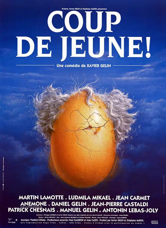 Affiche de Coup de jeune de Xavier Gélin, avec Manuel Gélin