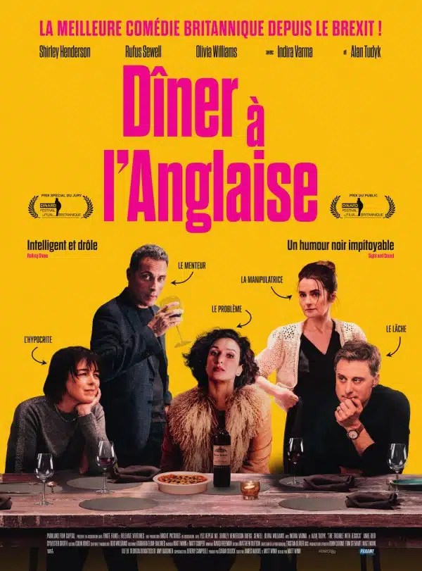 Dîner à l'anglaise, l'affiche
