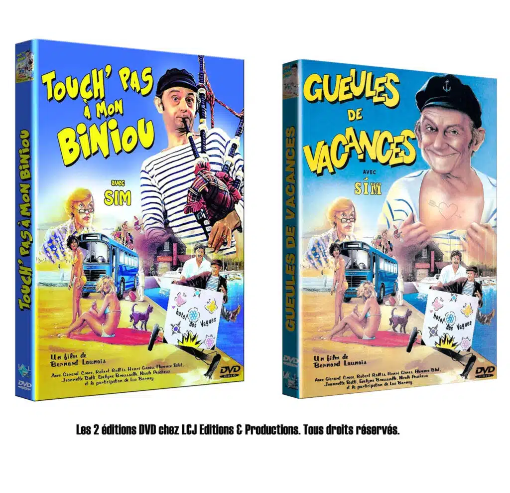 DVD de Gueules de vacances de Bernard 