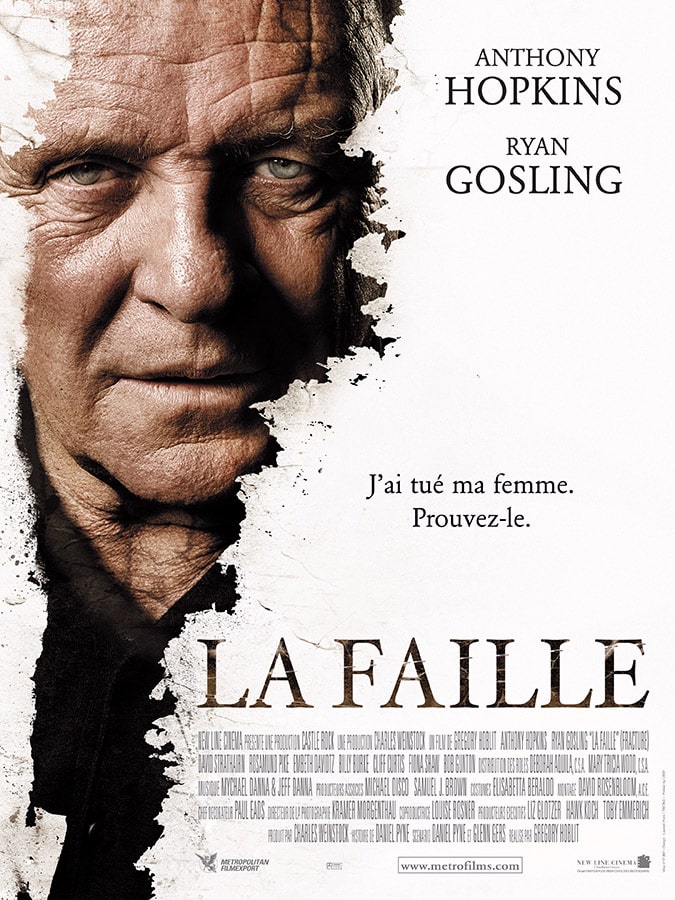 Affiche de La faille (Fracture) avec Anthony Hopkins