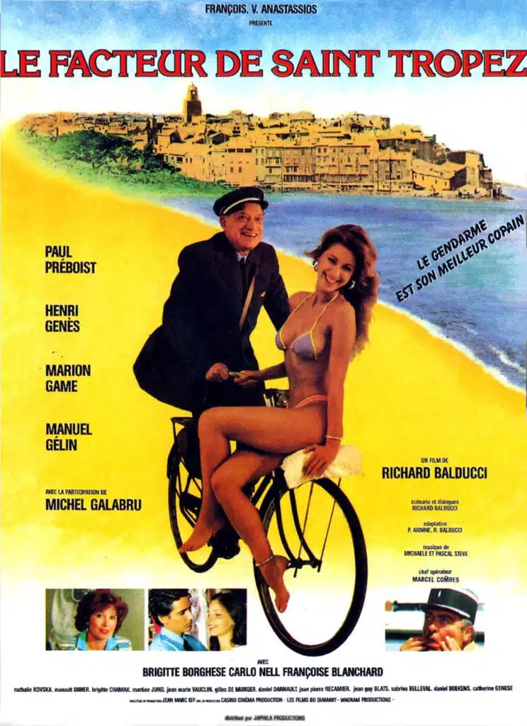 Le facteur de St-Tropez, affiche
