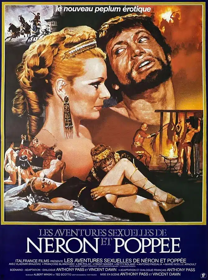 Les aventures sexuelles de Néron et Popée, affiche
