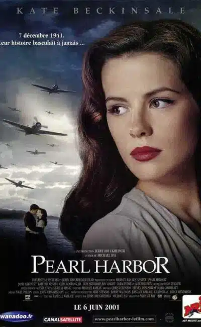Affiche personnage de Pearl Harbor, avec Kate Beckinsale.