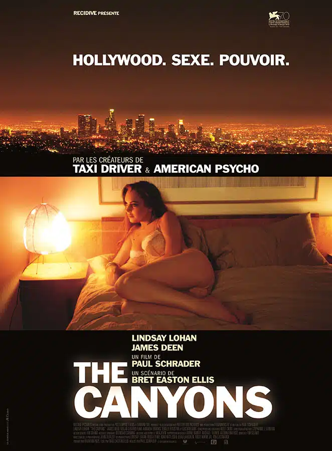 Affiche de The Canyons avec Lindsay Lohan
