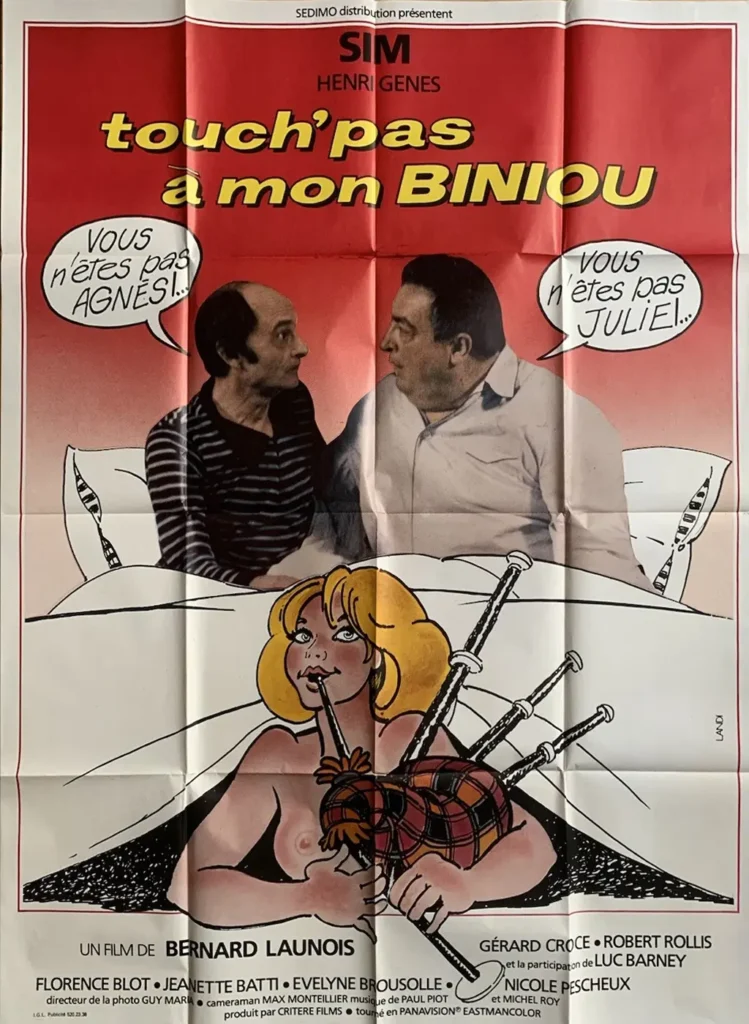 Affiche alternative de Touch' pas à mon biniou