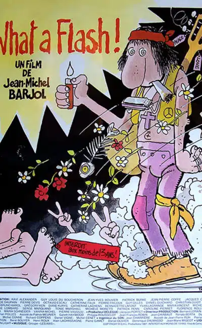 Affiche de What a Flash ! de Jean-Michel Barjol par Tardi