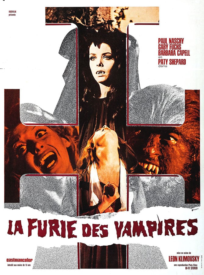 Affiche de La furie des vampires