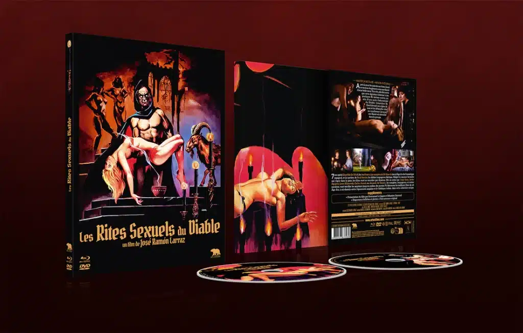 Packaging du blu-ray Les Rites sexuels du diable chez Artus Vidéo.