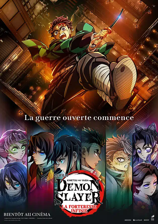 Affiche de Demon Slayer : la forteresse infinie