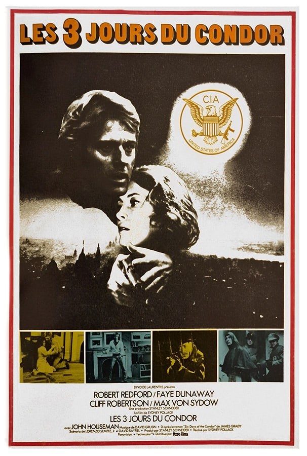 Les 3 jours du Condor de Sydney Pollack