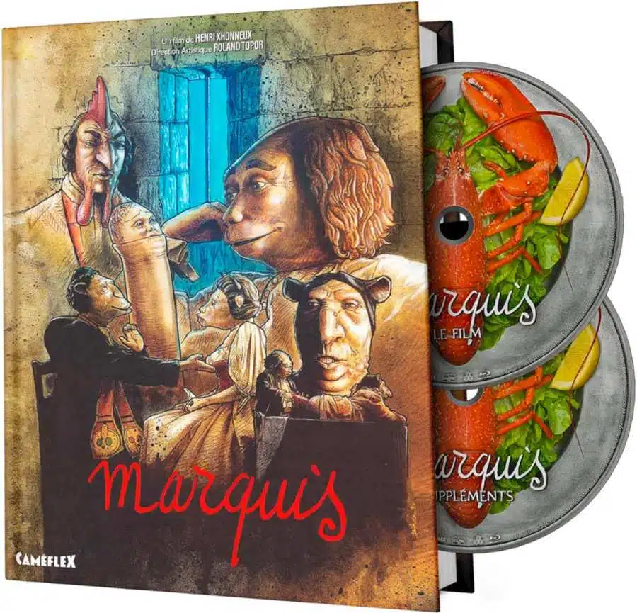 Marquis, jaquette blu-ray collector