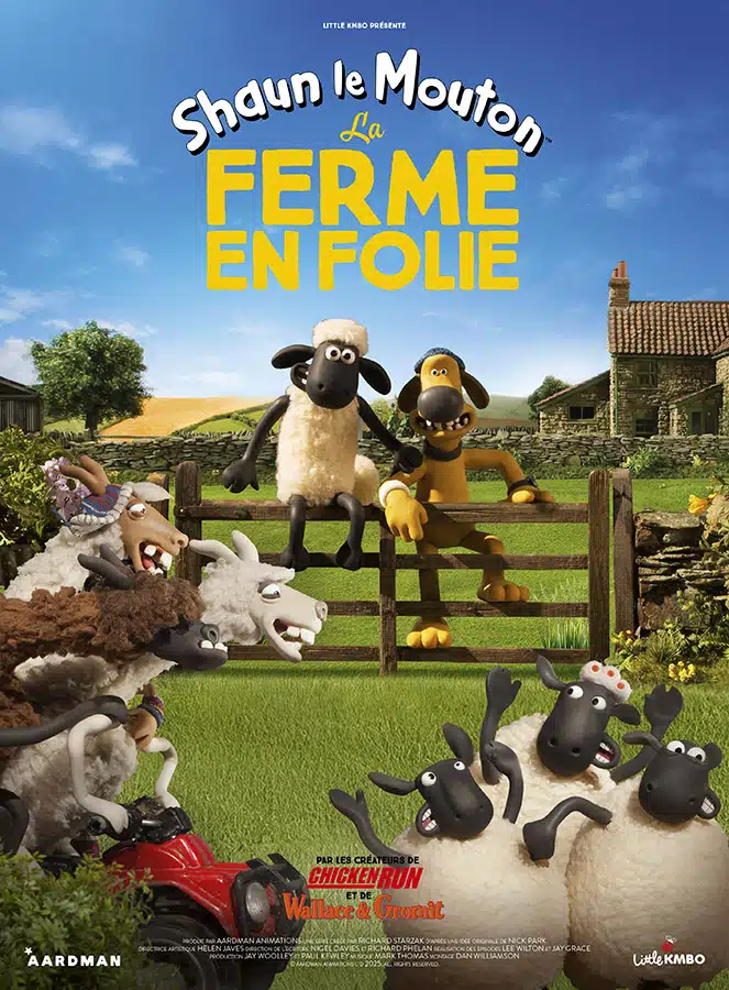 Shaun le mouton la ferme en folie, affiche