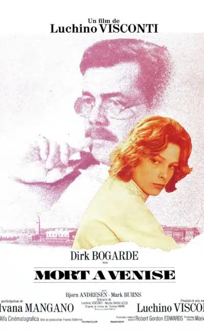 Affiche française de "Mort à Venise" (1971) de Luchino Visconti