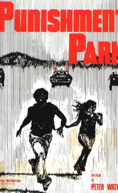 Affiche française de "Punishment Park" (1971) de Peter Watkins